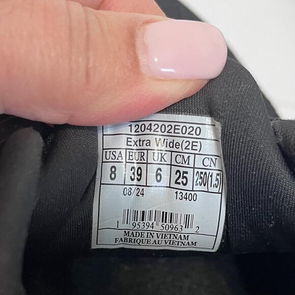 Brooks Ghost 2 Max Womens Sneakers Size 8EE Extra Wide Black Athletic Running - Picture 9 of 9